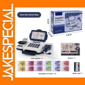 Children's Educational Cash Register Playset