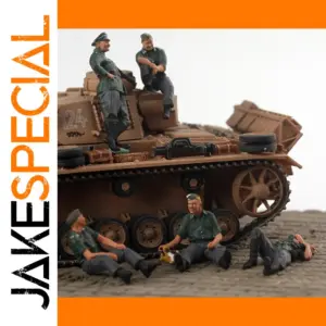 1:72 Scale Resin German Soldier Figures Set