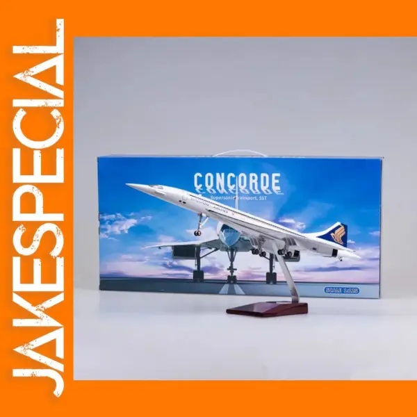 1:125 Scale Singapore Airlines Concorde Model