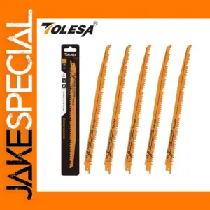 TOLESA 5-Pack 5/6TPI Reciprocating Saw Blades