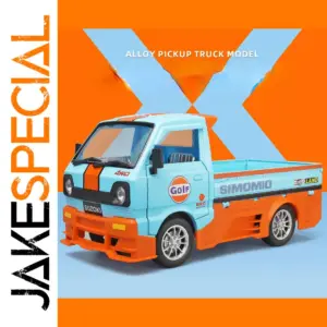 1:24 SUZOKI Gulf Truck Alloy Diecast Model
