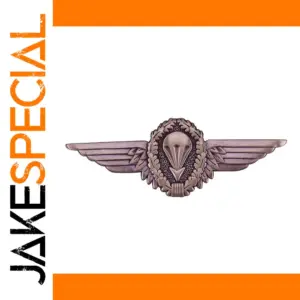 German Parachutist Wings Badge Brooch Copper