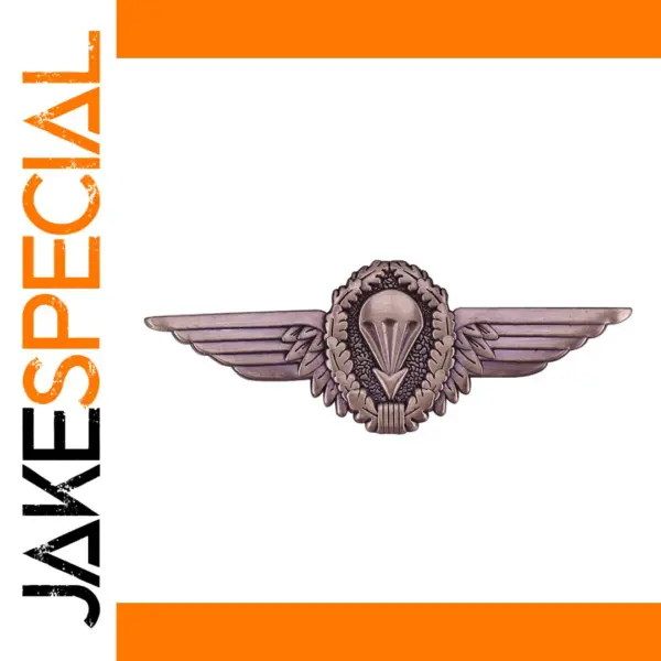 German Parachutist Wings Badge Brooch Copper