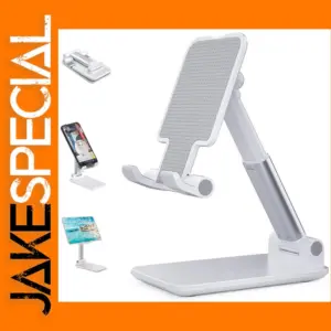 Adjustable Desk Phone and Tablet Holder