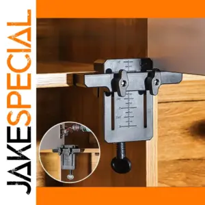 Cabinet Door Mounting Jig Tool for Woodworking