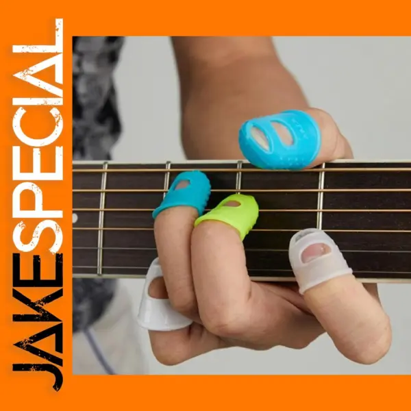 10 PCS Silicone Guitar Fingertip Protectors