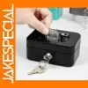 Portable Metal Money Safe Box with Keys