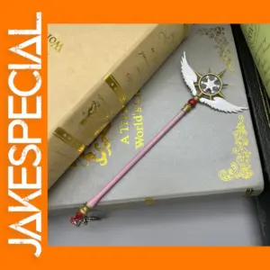 Star Form Sealing Wand Keychain from Sakura