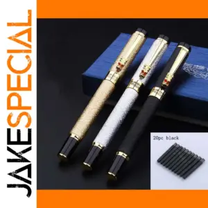 Luxury Metal Fountain Pen 0.5mm 1.0mm