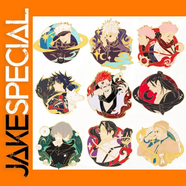 Jujutsu Kaisen Enamel Pins Set of 3