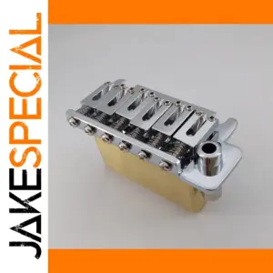 Chrome Brass Tremolo Bridge for Strato Guitar
