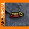 Better Call Saul Tilted Scales Enamel Brooch