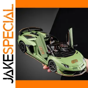 1:18 Lamborghini Aventador SVJ Alloy Model Car