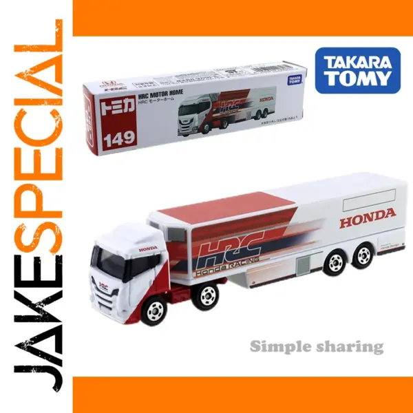 Takara Tomy HRC Motorhome Diecast Model Car