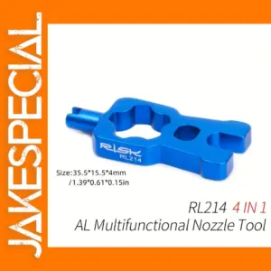 Multifunctional Blue Nozzle Tool for Bicycle
