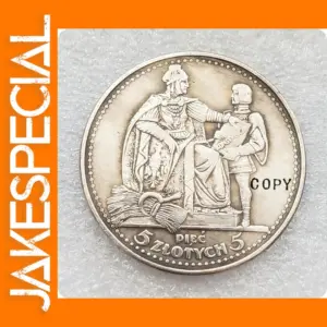 1925 Poland 5 Złotych Replica Coin