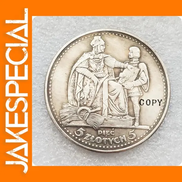 1925 Poland 5 Złotych Replica Coin