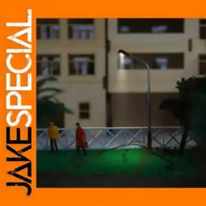10-Pack LED Street Lamps for Model Layouts