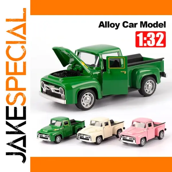 1:32 Alloy Cartoon Bus Model Toy