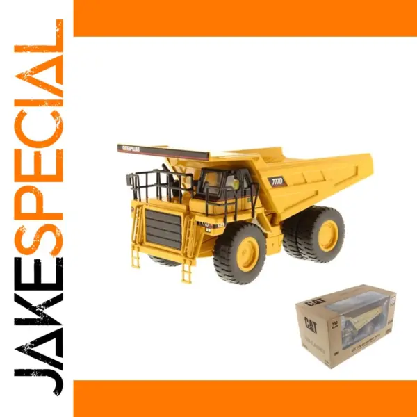 1:50 Scale Diecast CAT 777D Dump Truck Model