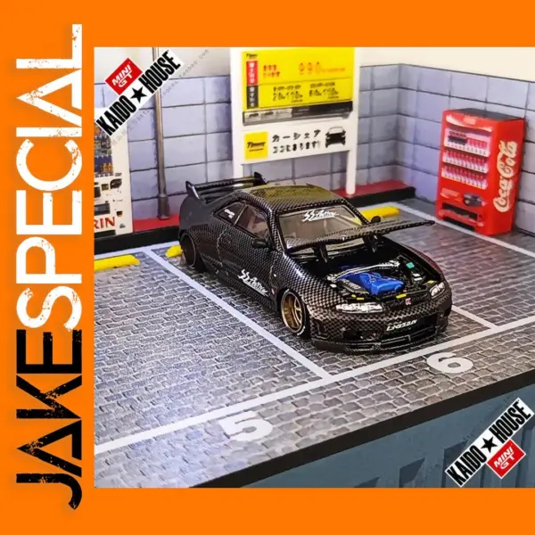 Nissan Skyline GT-R R33 Diecast Model 1:64