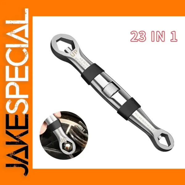 23-in-1 Adjustable Wrench Multifunctional Tool