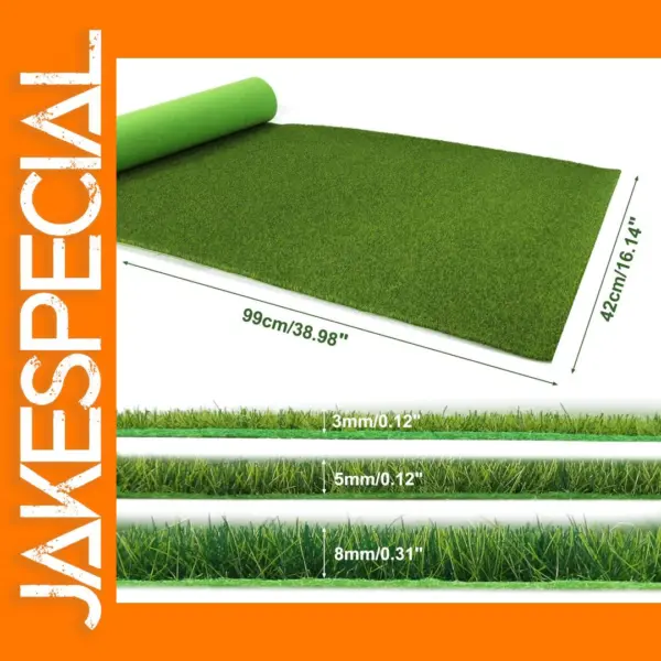 Artificial Grass Mat for Model Scenery 41x99cm