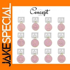 Pink Girl Constellations Charm Bracelet 9mm