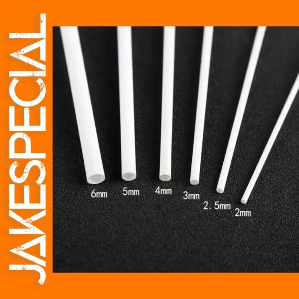 100pcs 2-10mm ABS Plastic Tubes for Modelling