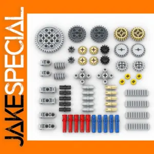 MOC Compatible Building Blocks Axle Pin Set
