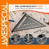 7 Inch Aluminum Triangle Ruler for Framing