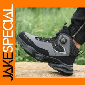 Men's Steel Toe Work Boots for Safety