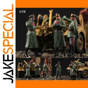 1:72 Scale German Battlefield Commanders Figures
