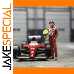 1:64 Scale Resin Racing Driver Action Figure