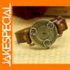 Antique Cow Leather Strap Quartz Watch