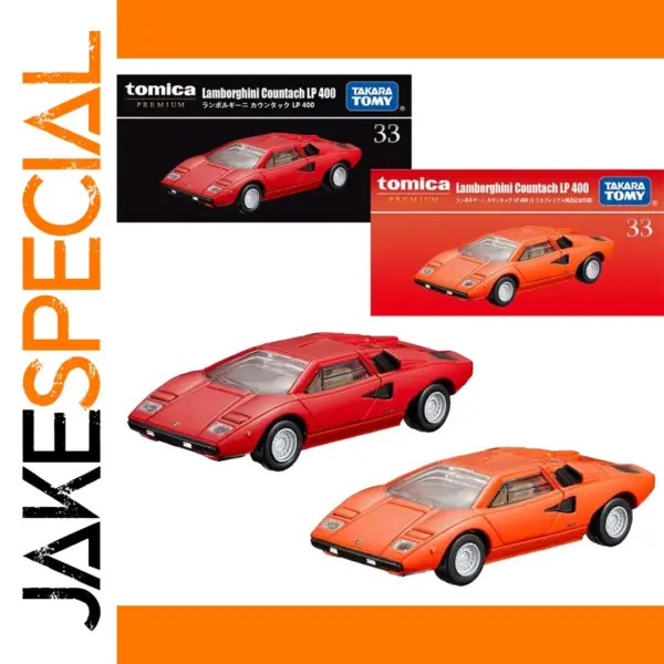 Lamborghini Countach LP400 Diecast Model Car