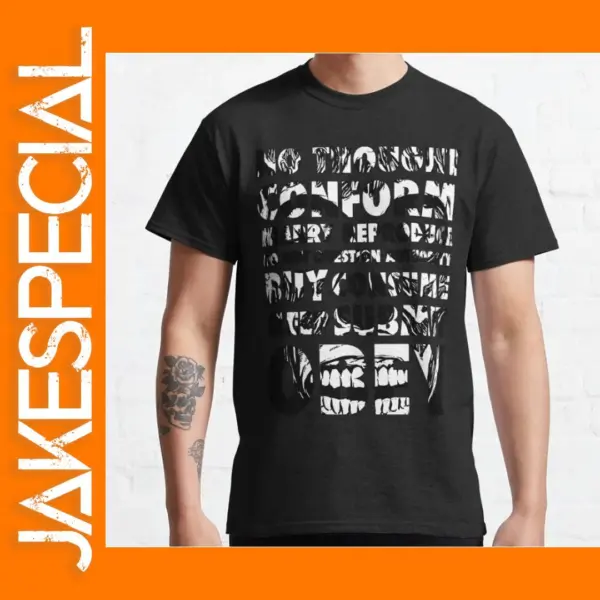 They Live Retro Horror T-Shirt S-6XL