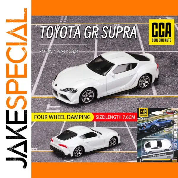 1:64 Scale Toyota GR Supra Diecast Model Car