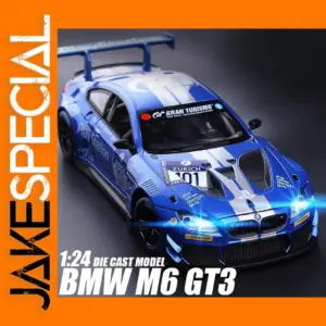 1:24 BMW M6 GT3 Alloy Diecast Model Car