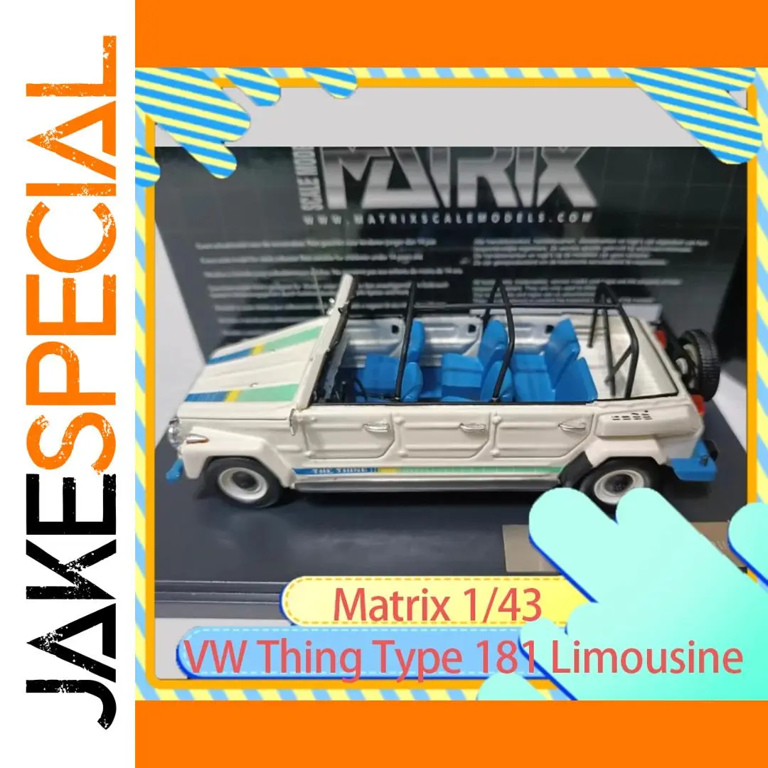 Matrix 1/43 Thing Type 181 Limousine Resin Car Model 1 Matrix 1/43 Thing Type 181 Limousine Resin Car Model