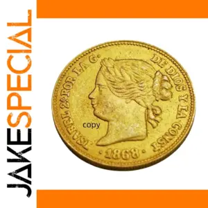 1868 Philippines 4 Pesos Gold Replica Coin