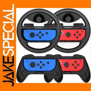 Switch OLED Racing Steering Grips Set