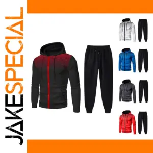 Men's Casual Hoodie and Track Pants Set