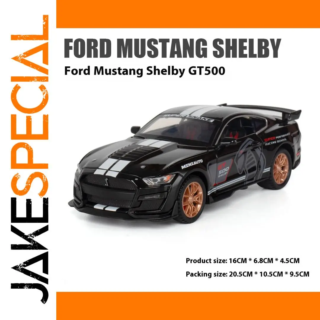 1:32 Ford Mustang GT500 Diecast Model Car 1 1:32 Ford Mustang GT500 Diecast Model Car