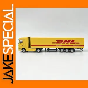 1/87 DHL Alloy Container Truck Model