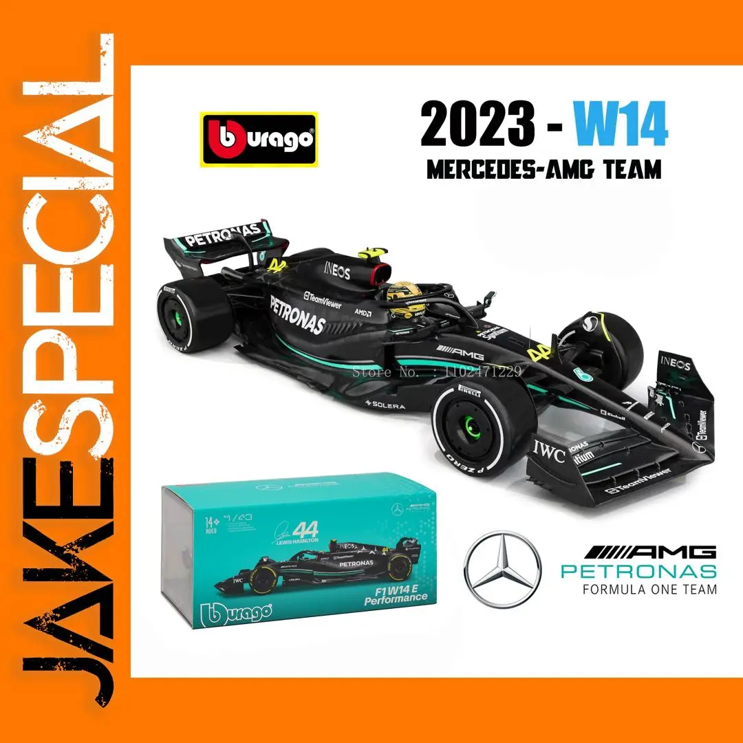 Bburago 1:43 Mercedes-AMG W14 Model Car 1 Bburago 1:43 Mercedes-AMG W14 Model Car