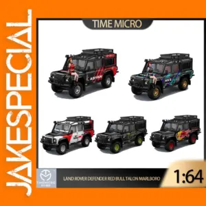 1:64 Land Rover Defender Red Bull Model Car