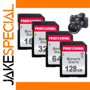 High-Speed 128GB SD Card for Cameras