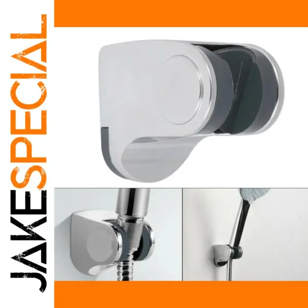 Adjustable Shower Head Holder Bracket in Chrome
