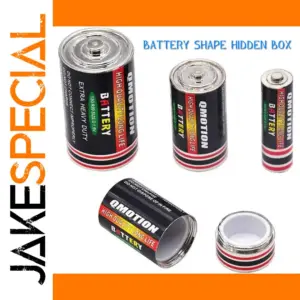 Secret Hidden Storage Dry Cell Diversion Safe